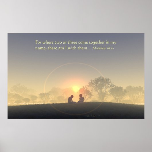 Ik ben bij hen poster (Voorkant)