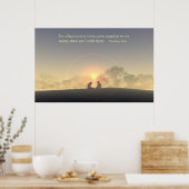 Ik ben bij hen poster (Keuken)