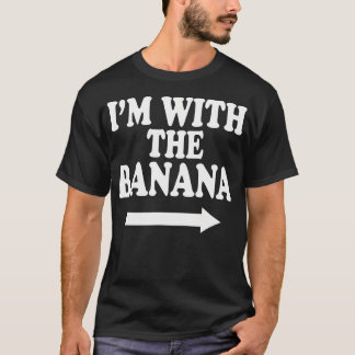 Ik ben bij het banaan Shirt Schattige Funny Banana