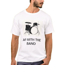 Ik ben bij het bandshirt