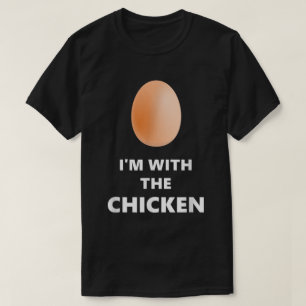 Ik Ben Bij Het Grappige Kippenei Shirt
