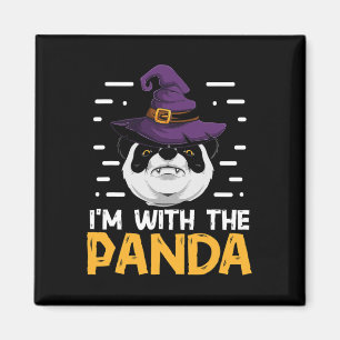 Ik ben bij het grappige panda koppel dat panda bea magneet