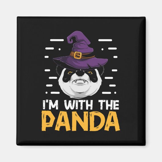Ik ben bij het grappige panda koppel dat panda bea magneet (Voorkant)