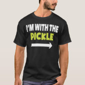 Ik ben bij het parelhokje. t-shirt (Voorkant)