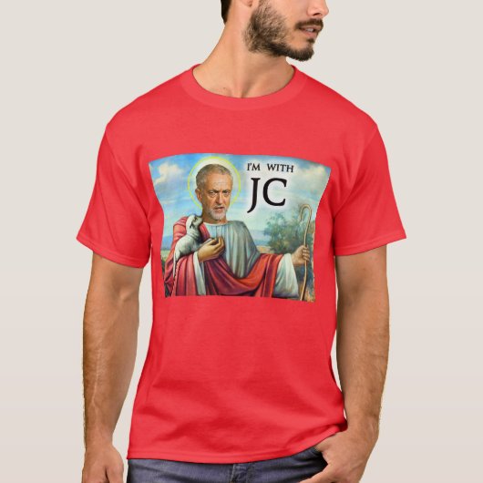 Ik ben bij het T-shirt van JC Mannen (Voorkant)