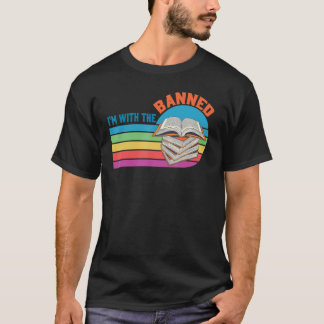 Ik ben bij het verboden boeken T-shirt Ik lees ver