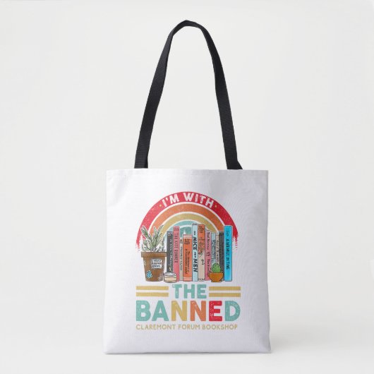 "Ik ben bij het Verboden Tas" Tote Bag (Voorkant)