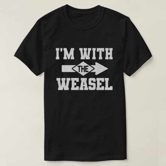 Ik ben bij het weeshoffenkostuum. t-shirt (Design voorkant)