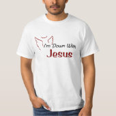 Ik ben bij Jezus. T-shirt (Voorkant)