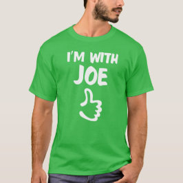 Ik ben bij Joe shirt - Shamrock Green