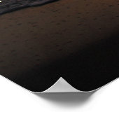 Ik ben bij jou Altijd Bijbelse Verse Poster (Hoek)