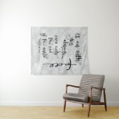 Ik ben bij jou altijd bijbelvers Christelijk Wandkleed (In Situ (horizontaal))