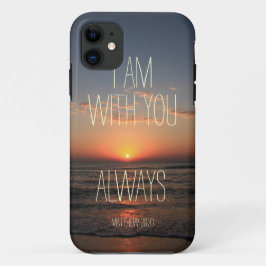 Ik ben bij jou Altijd Bijbelversie Case-Mate iPhone Case