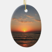 Ik ben bij jou Altijd Bijbelversie Keramisch Ornament (Achterkant)