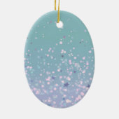 Ik ben bij jou Altijd Bijbelversie Keramisch Ornament (Achterkant)