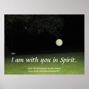 "Ik ben bij jou in Spirit" Print