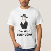 Ik ben bij MESHUGAH - Funny Rabbi Shirt (Voorkant)