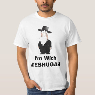 Ik ben bij MESHUGAH - Funny Rabbi Shirt