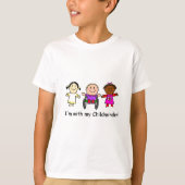 Ik ben bij mijn kinderherinnering t-shirt (Voorkant)