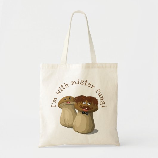 Ik ben bij Mister Fungi Tote Bag (Voorkant)