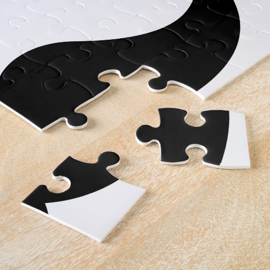 Ik ben bij Mustache Legpuzzel (Zijkant)