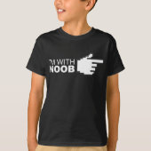 Ik ben bij Noob T-shirt (Voorkant)