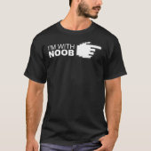 Ik ben bij Noob T-shirt (Voorkant)