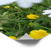 Ik ben bij One wildbloemen Poster (Hoek)