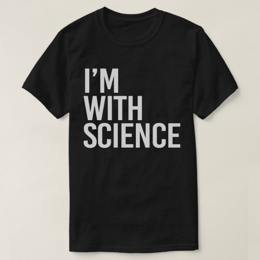 Ik ben bij Science T-shirt (Design voorkant)
