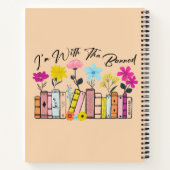 Ik ben bij The Banned Books Notitieboek (Achterkant)