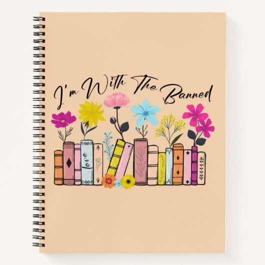 Ik ben bij The Banned Books Notitieboek (Voorkant)