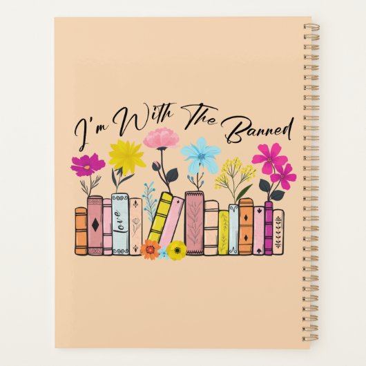 Ik ben bij The Banned Books Planner (Achterkant)