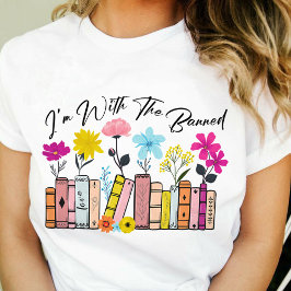Ik ben bij The Banned Books T-shirt