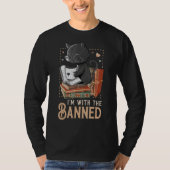 Ik ben bij The Banned Read Banned Books Lover Book T-shirt (Voorkant)