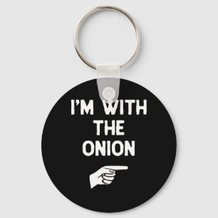 Ik ben bij The Onion Grappige Halloween Matching K Sleutelhanger