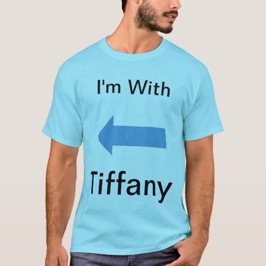 Ik ben bij Tiffany T-shirt (Voorkant)