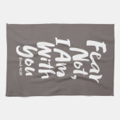 IK BEN BIJ U Christelijk geloof God Jezus Theedoek (Horizontaal)