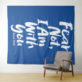 IK BEN BIJ U Christelijk geloof God Jezus Wandkleed (In Situ (horizontaal))