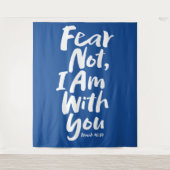 IK BEN BIJ U Christelijk geloof God Jezus Wandkleed (Voorkant)