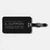 IK BEN BIJ U - GodshoopGod Jezus Bagagelabel (Achterkant horizontaal)