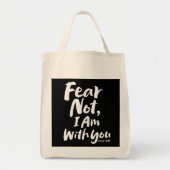 IK BEN BIJ U - GodshoopGod Jezus Tote Bag (Voorkant)