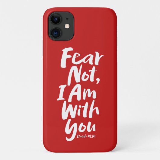 IK BEN BIJ U... Religieus geloof Jezus Case-Mate iPhone Case (Achterkant)
