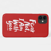 IK BEN BIJ U... Religieus geloof Jezus Case-Mate iPhone Case (Achterkant (horizontaal))