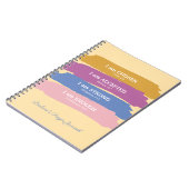 Ik ben Bijbelverzen gepersonaliseerd Notitieboek (Linkerzijde)