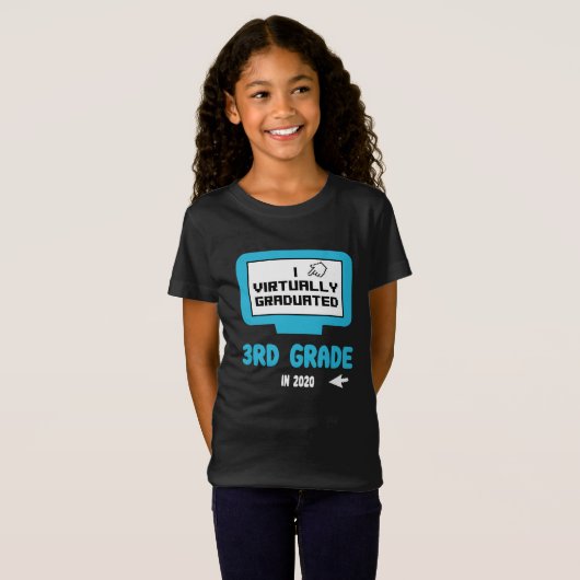 Ik ben bijna afgestudeerd in de derde graad quaran t-shirt (Voorkant volledig)