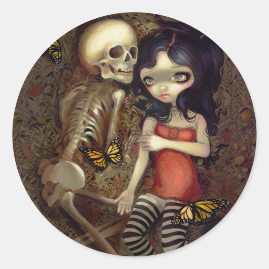 "Ik ben bijna bij je" Sticker (Voorkant)