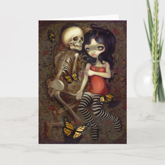 "Ik ben bijna bij je" Wenskaart Kaart (Voorkant)