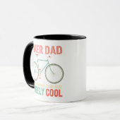 Ik ben Biker Dad Day Wheely Cooler fiets Bi Mok (Voorkant links)