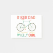 Ik ben Biker Dad Day Wheely Cooler fiets Bi Post-it® Notes (Voorkant)