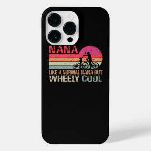 Ik ben Biker Nana Fathers Day Wheely Cooler fiets  iPhone 14 Pro Max Hoesje